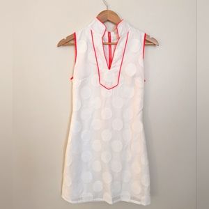 Sail to Sable Tuckernuck White Sleeveless Tunic Shift Dress XS Extra Small